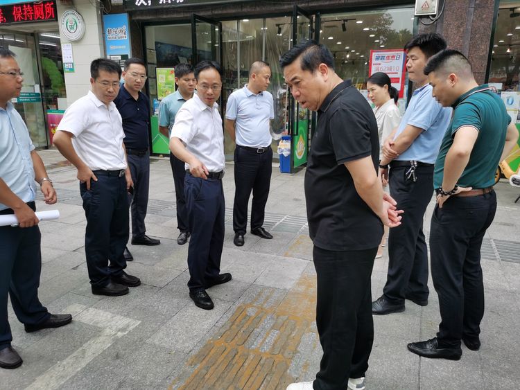 萍乡市城市管理局 行政执法 市政府副市长叶舟督导更